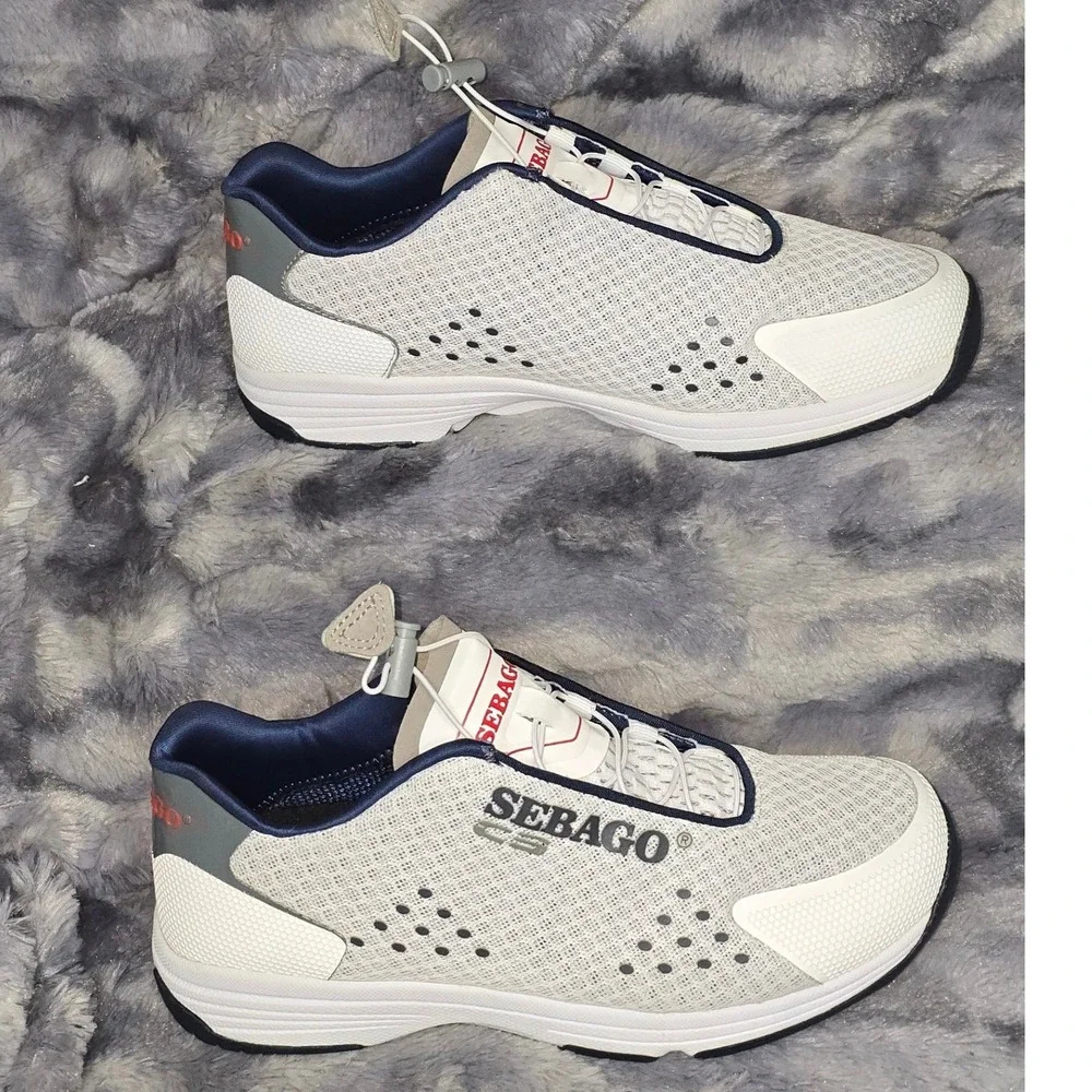 NEW SEBAGO Cyphon Sea‎ Sport Womens Nautical Sneakers Lightweight Size 7.5 Wide